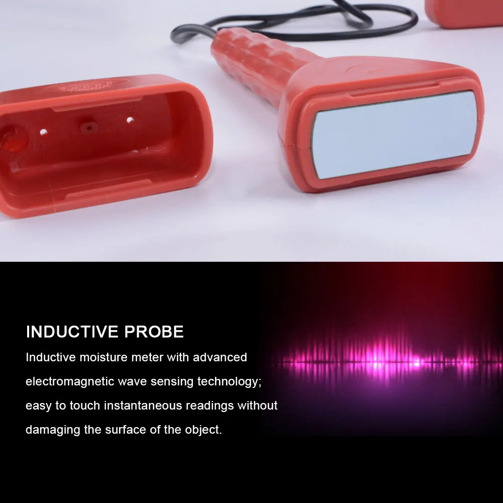 MS310-S Portable Wood Timber Paper Bamboo Concrete Textile Digital Inductive Moisture Tester