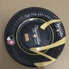 Disposable tableware paper tray 5~10 inch barbecue plate Cake tray children DIY handmade art painting plate
