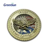 New arrival special design eagle tungsten gold coin