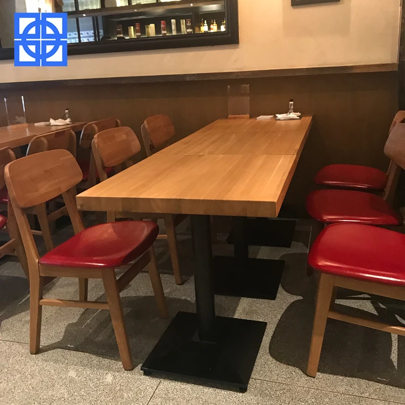 Customized Chinese Wood Modern Restaurant Furniture Table And Wood Modern Restaurant Furniture Table