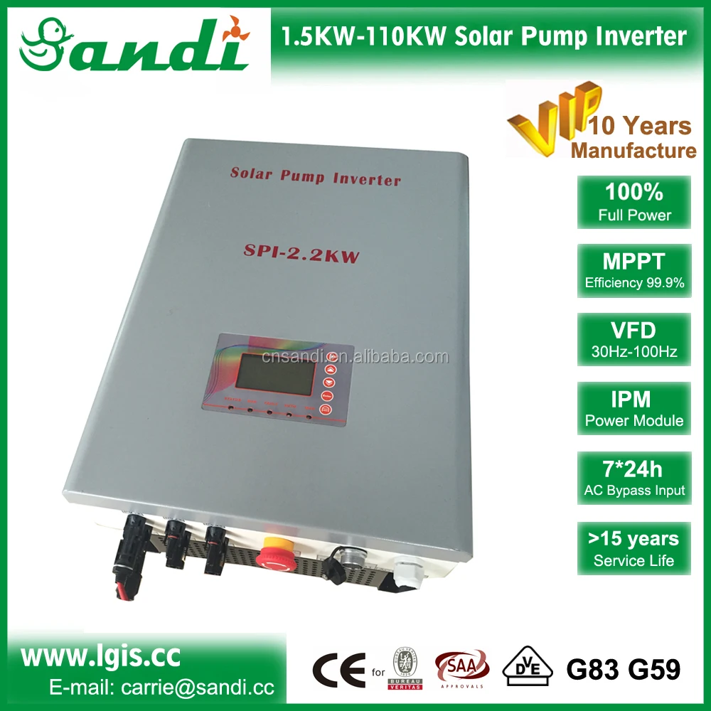 MPPT 3 phasen solar wechselrichter 3000w 5000w solar hybrid inverter -  13632261730
