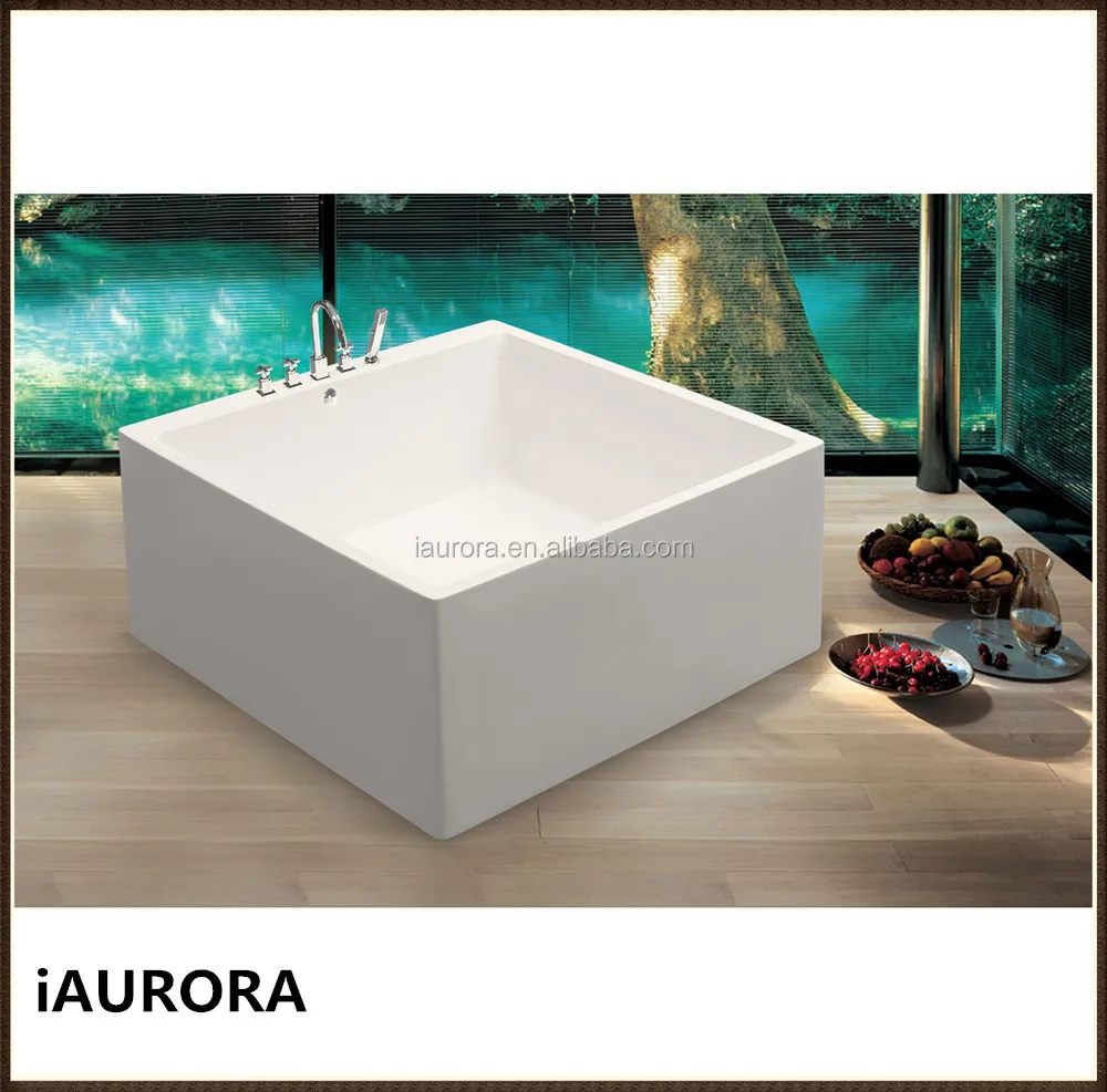 Square Shaped Small Freestanding Acrylic 1200mm Bathtub Buy 1200mm Bathtub,Square Bathtub