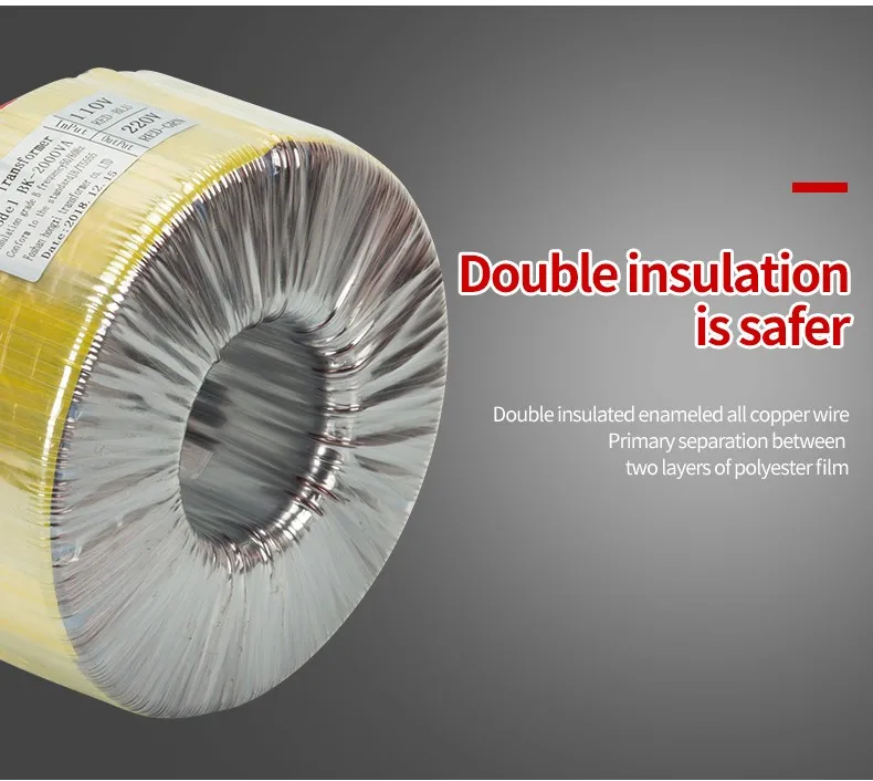 Ce Certificated Ring Transformer Voltage 110v 220v Toroidal Transformer