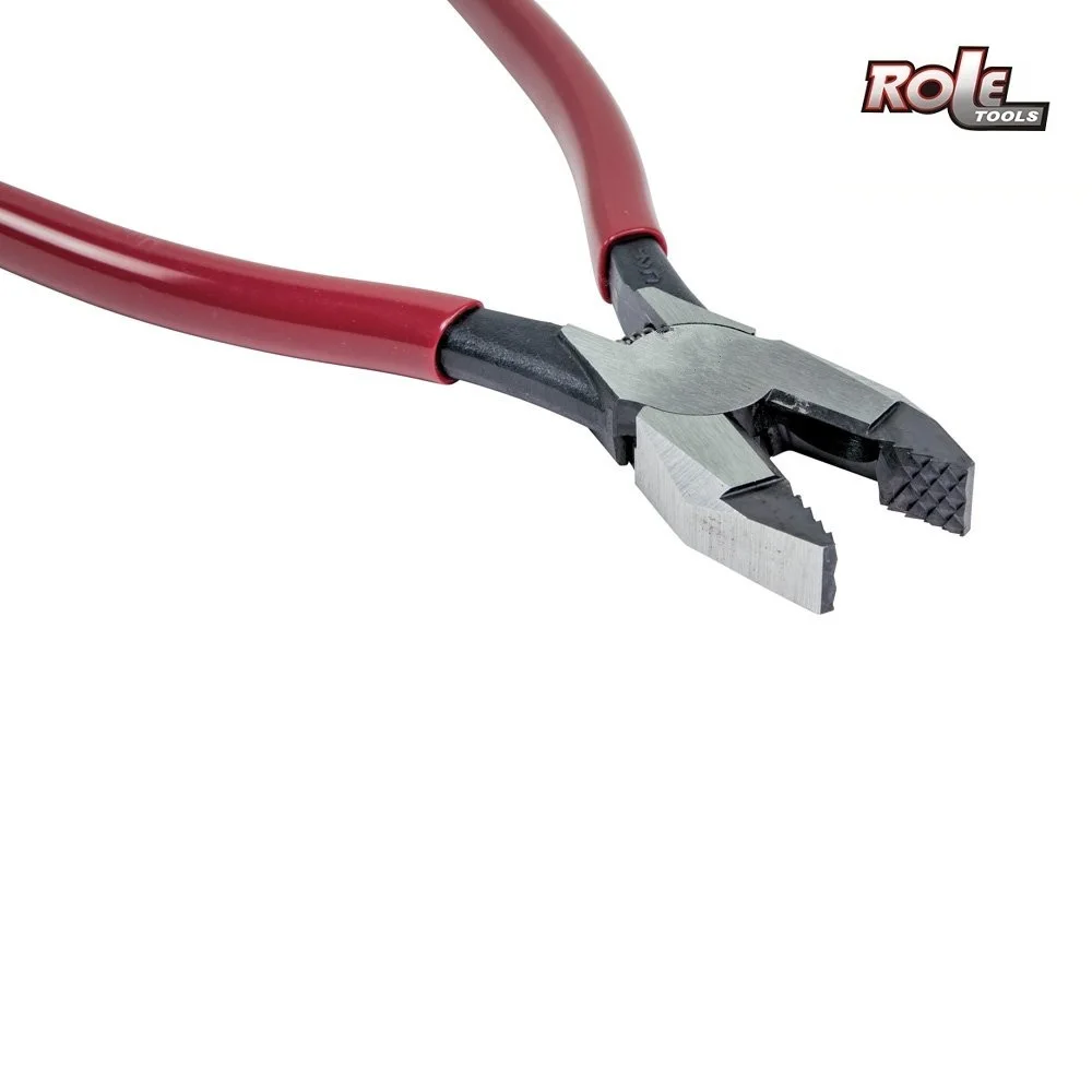 Ironworker's Pliers, Aggressive Knurl, 9-Inch,same with  Klein Tools D201-7CSTA