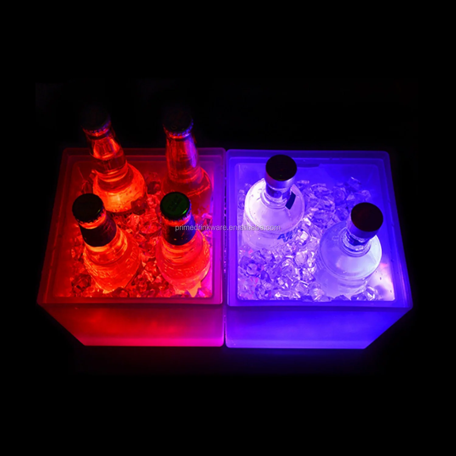 Luminous Multi Color Changing Plastic Led Beer Ice Bucket Buy