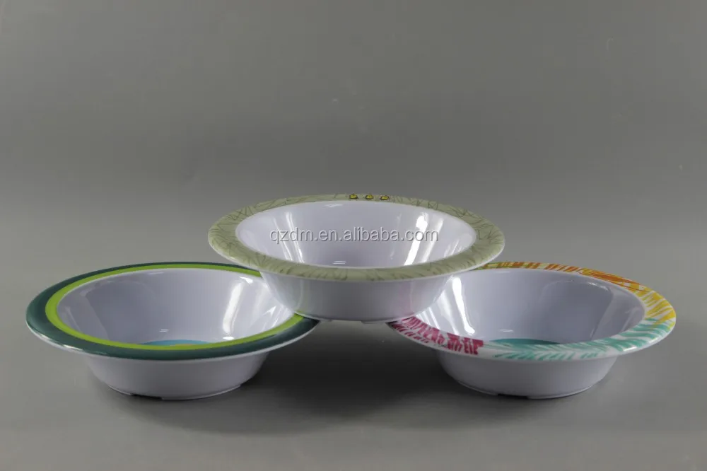 30% Melamine Or 100% Melamine Kids Cereal Bowl