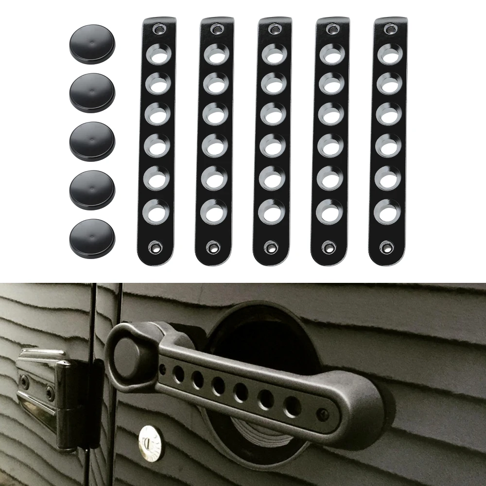 Black Door Handle Inserts