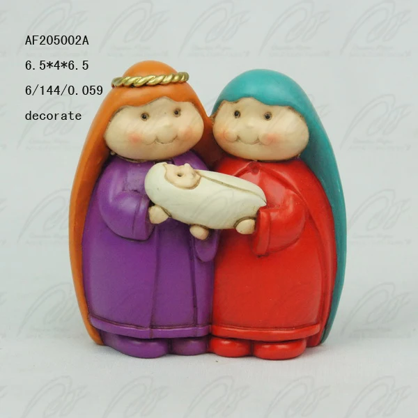 Mini Holy Family Figurine Nativity Set Buy Decorative Plate