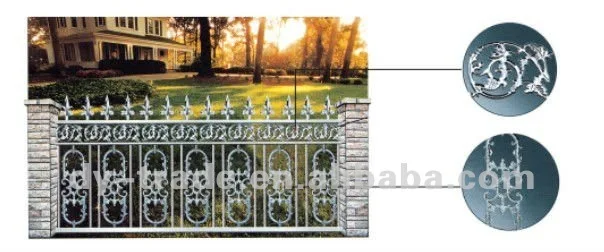 Stainless steel design accessories for gate decoration