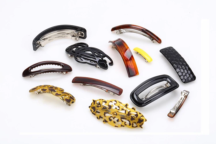 plastic hair barrettes