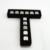 New design 26 English alphabet Stainless Steel Ice Cube which can make up any word by different vary of combination