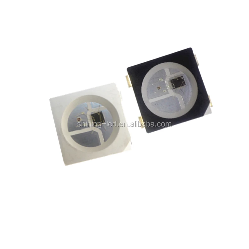 Individual Controlled Addressable SMD Black / White Version Diode APA102 IC WS2812S WS2822S WS2813 WS2812B Chip LED