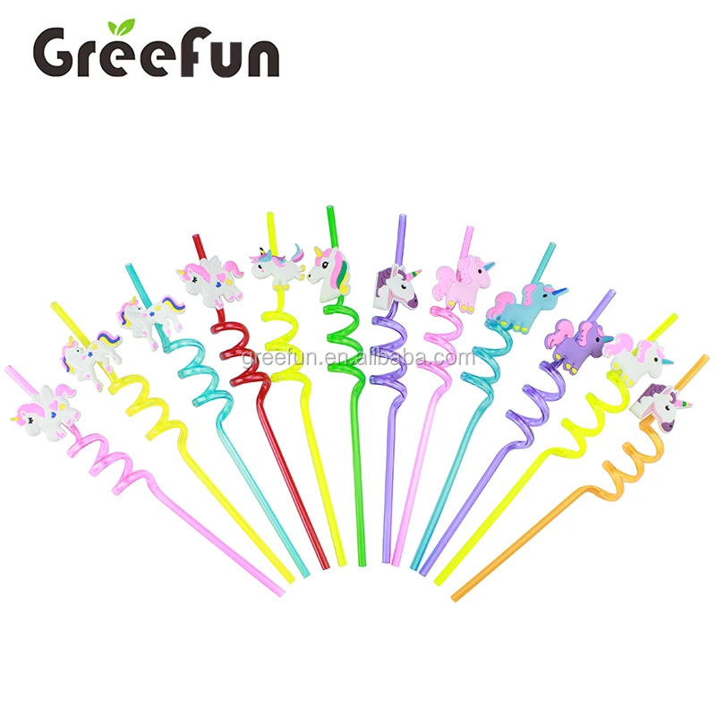 Reusable Silly Straw, Colorful Straw, Rainbow Colored Straw, Wacky Straw,  Crazy Straws, Colorful Straws, Random Straws