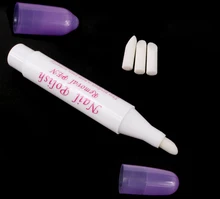 1X Nail Art Polonês Corrector Pen Remover Erros + 3 Dicas Prego Remoção Polonês Pen Nail RemoveFREESHIPPING