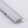 Recessed Extruded U-shaped 6063 Led Strip Extrusion Aluminum Profile with PMMA/PC Cover Apply to Indoor