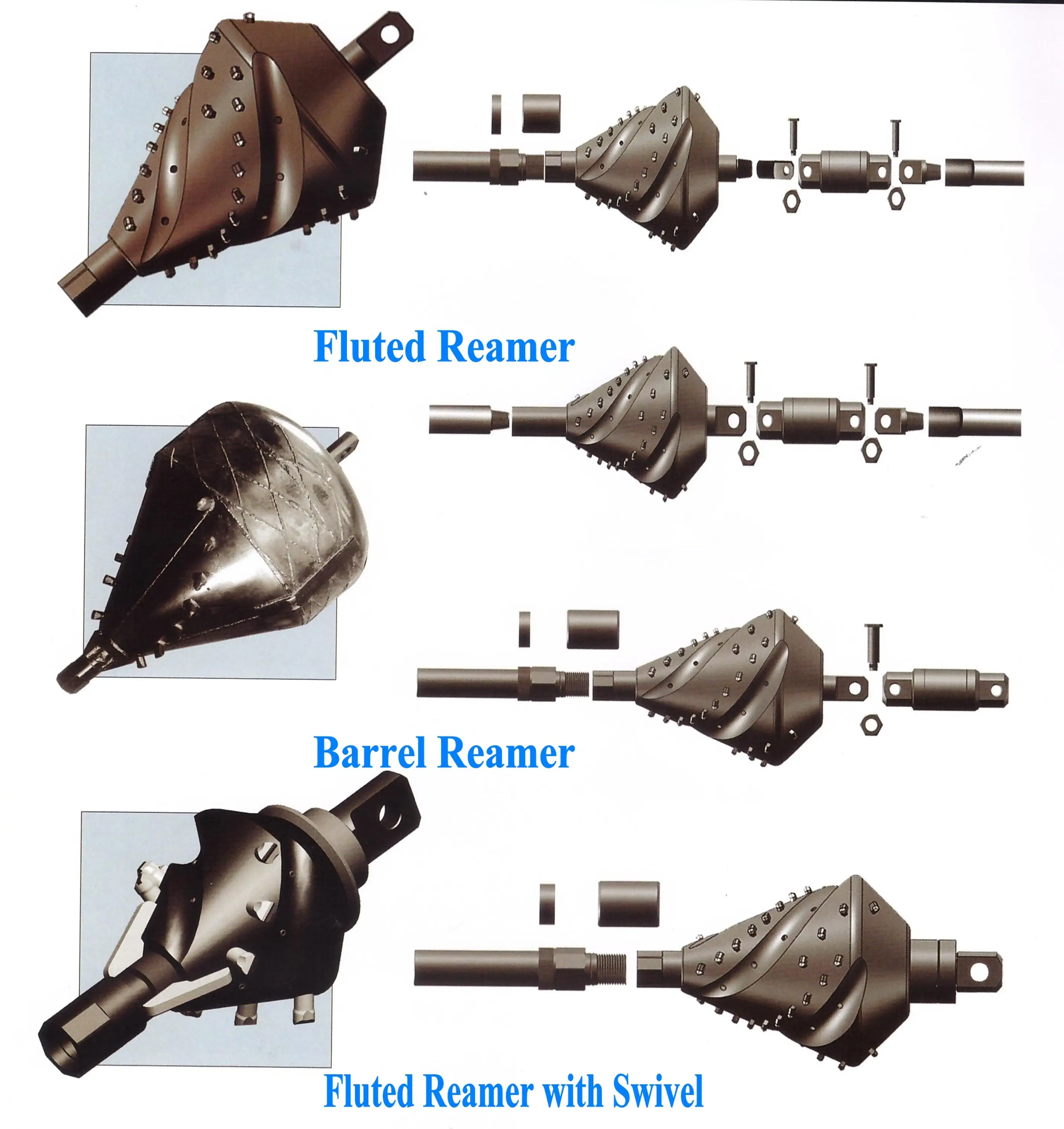 High Quality Horizontal Directional Drilling Barrel Reamer Bit For Soft Formation Buy Barrel