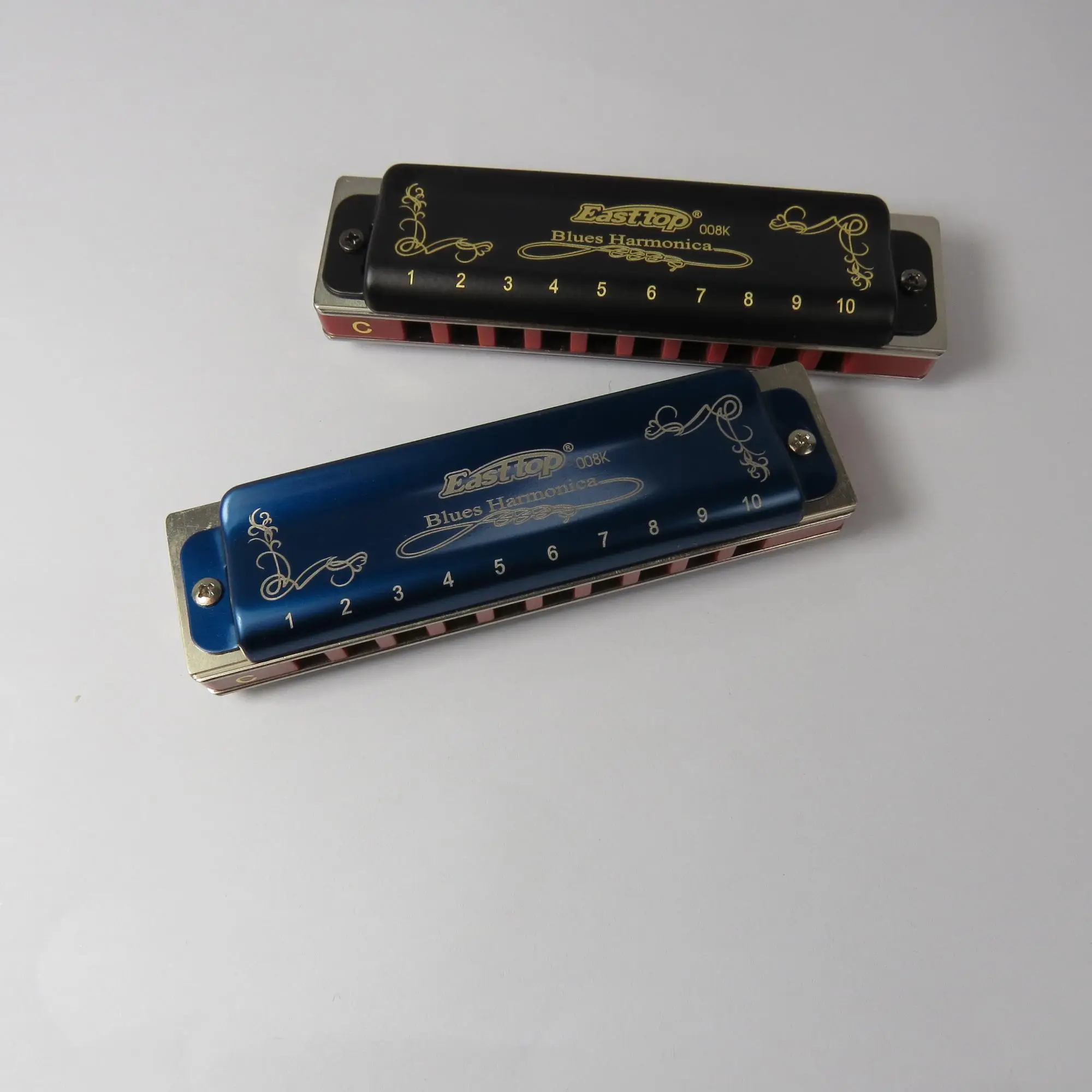 Easttop T008k Blues Harp Mouth Organ Diatonic Good Harmonica Popular