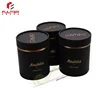 Custom Logo Gold Foil Round Cardboard Gift Boxes With Lid