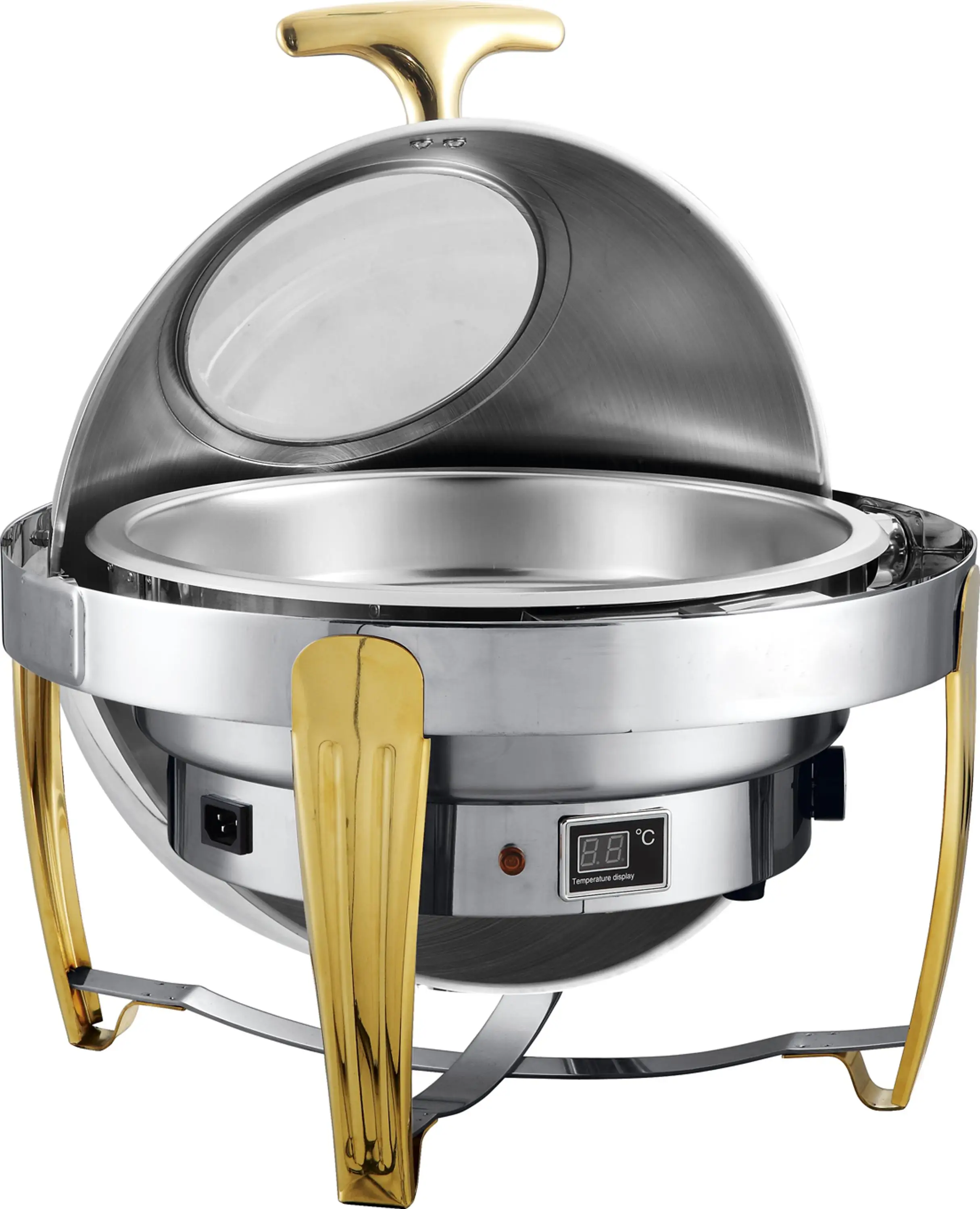 Ownfit 9l Roll Top Chafing Dish With Electric Heating Buy Roll Top Chafing Dish,Electric