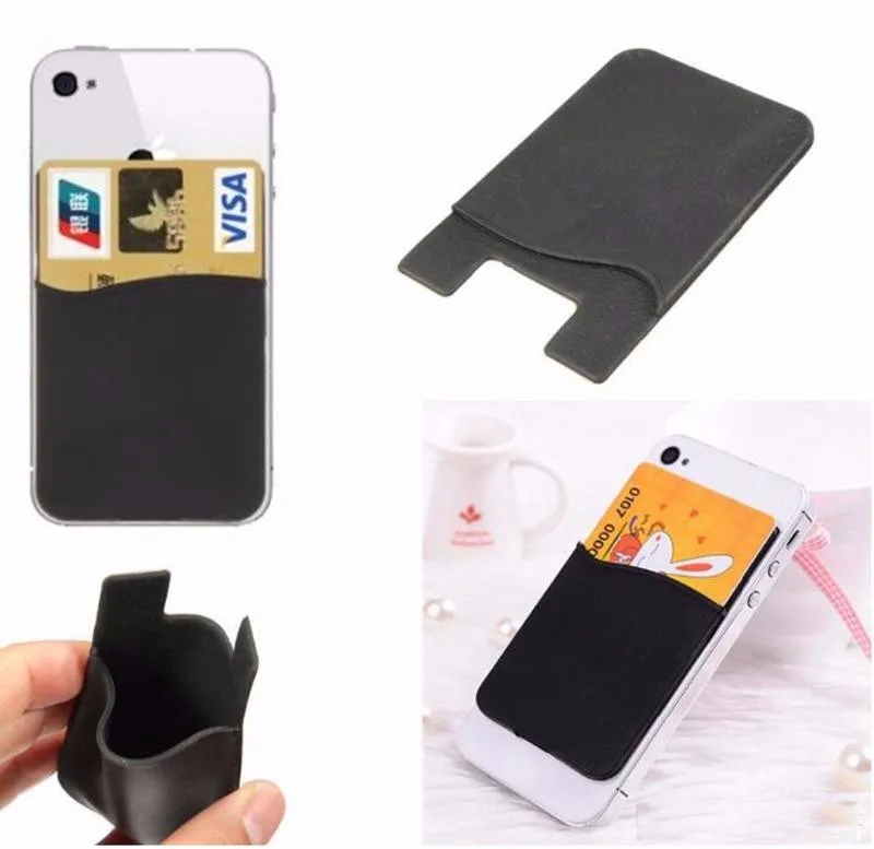 Promotion Item 3m Sticker Smart Wallet Mobile Card Holder Cell Phone