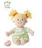 Wholesale Custom LOGO Baby Doll Plush Toy Lovely Stuffed Toy Dolls for Kids Girls