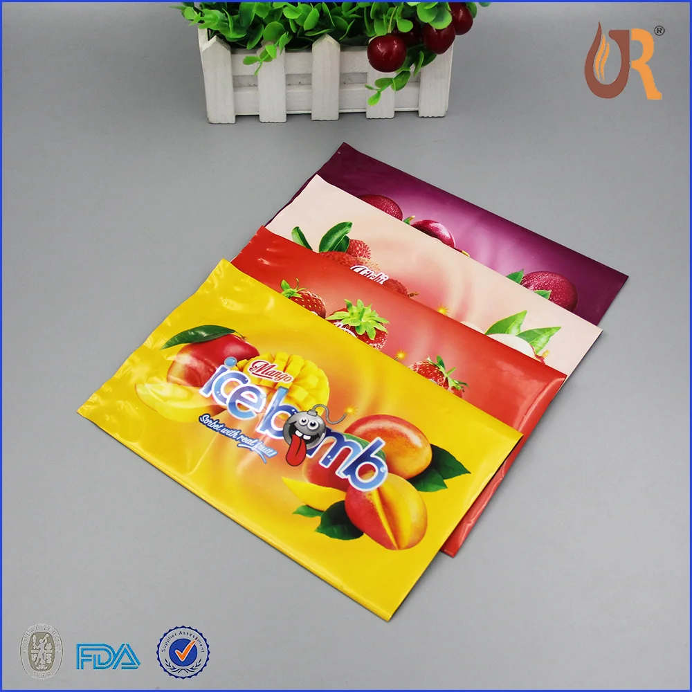 Wholesale Transparent Hand Made Ice Lolly Posicle Ice Pops Ice Candy Plastic Wrapper Packaging