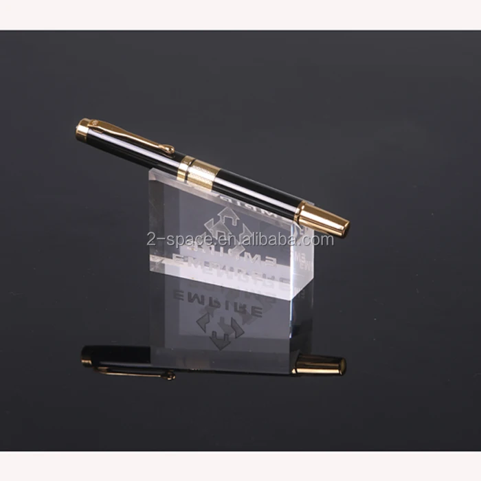 Clear Acrylic Single Pen Display Stand 