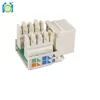 Cat5e RJ45 110 IDC Keystone Jack Punch-Down Stand in Ethernet Module Network Coupler