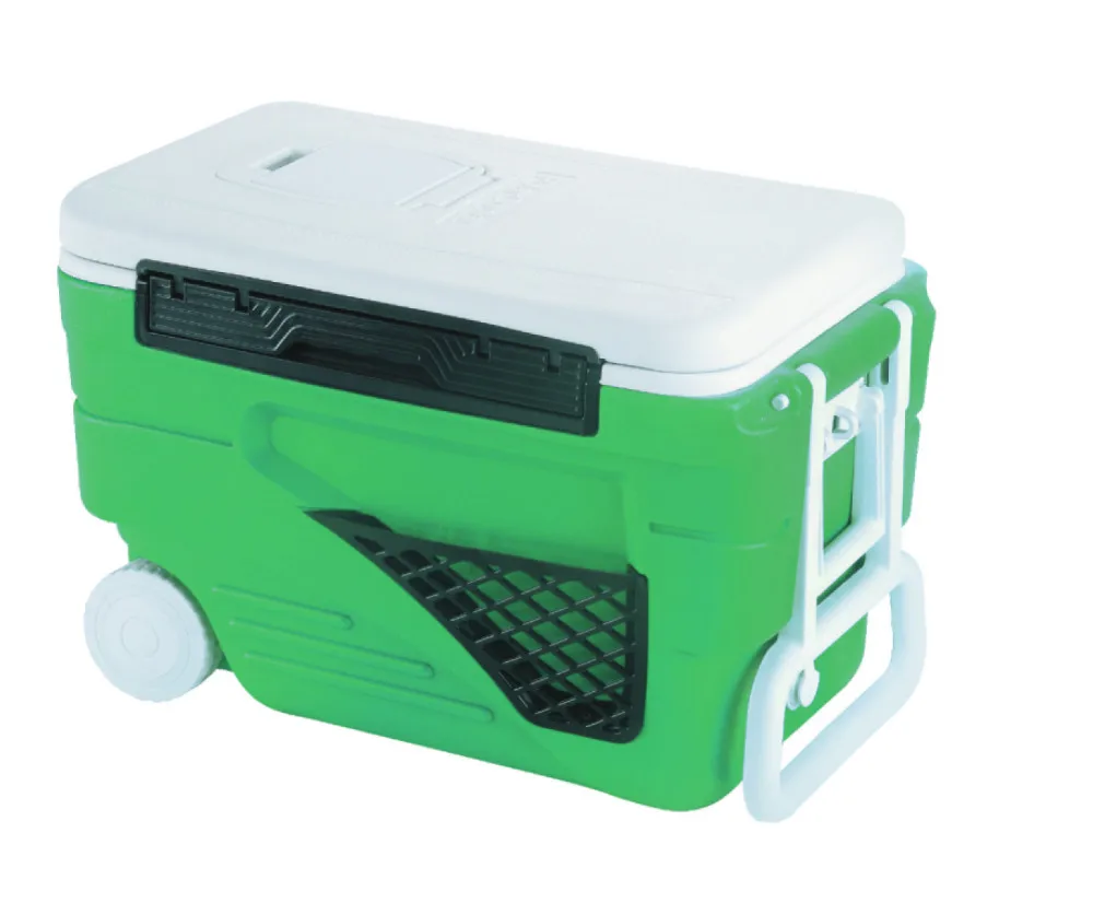 Medical Blood Transport Cooler Box With Trolley Buy Medical Cooler