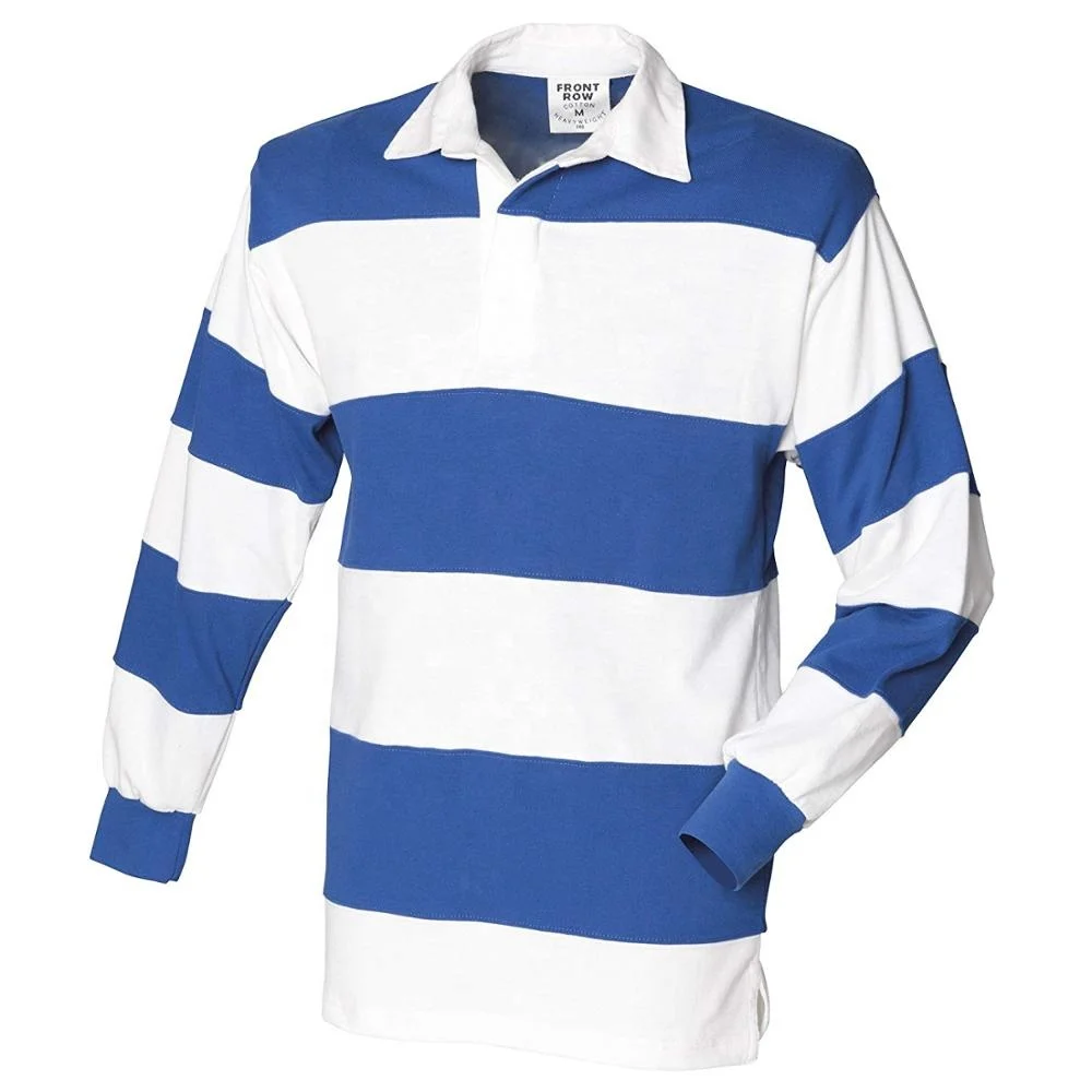 Custom Long Sleeve Heavy Cotton Rugby Jerseys,Classical Knitted Rugby ...