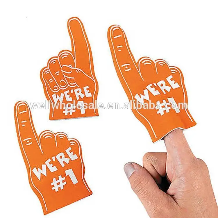 Cheerleading Products Custom Popular Sports Cheering Foam Eva Hand,Mini