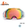 HB-162 PC+UV mirror lens Wholesale ski equipment hsnow ski helmet goggles