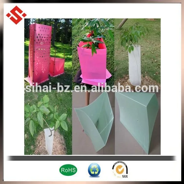 new design and popular Corrugated Plastic Corflute Tree Guards for customized