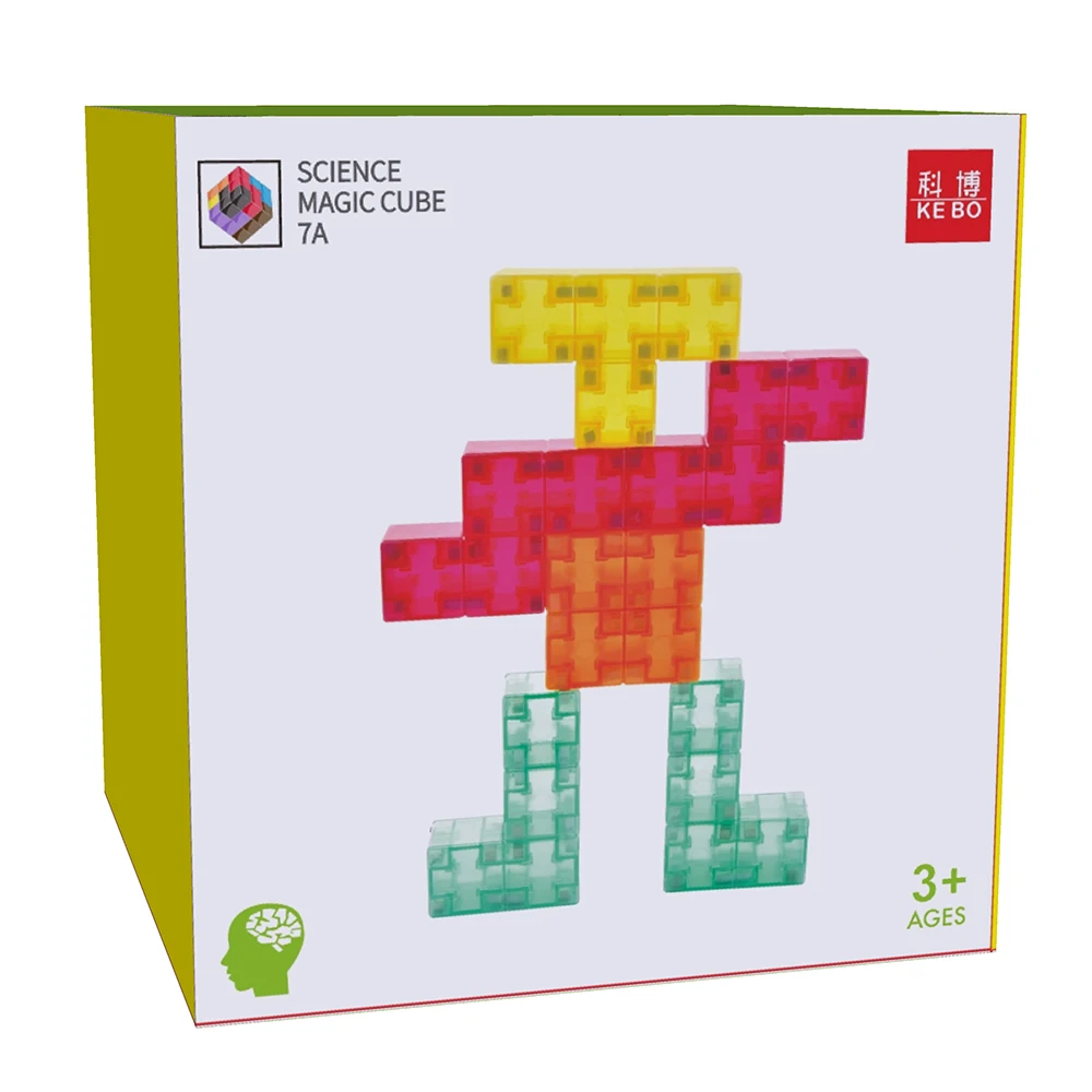 Building Blocks Magic Cube 7pcs Bricks Toy