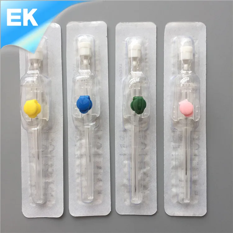 Disposable IV Cannula with injection port