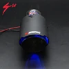 Universal carbon fiber auto tuning exhaust tip with led led light
