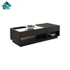 modern design Living room furniture glass insert top coffee table tea dinner table