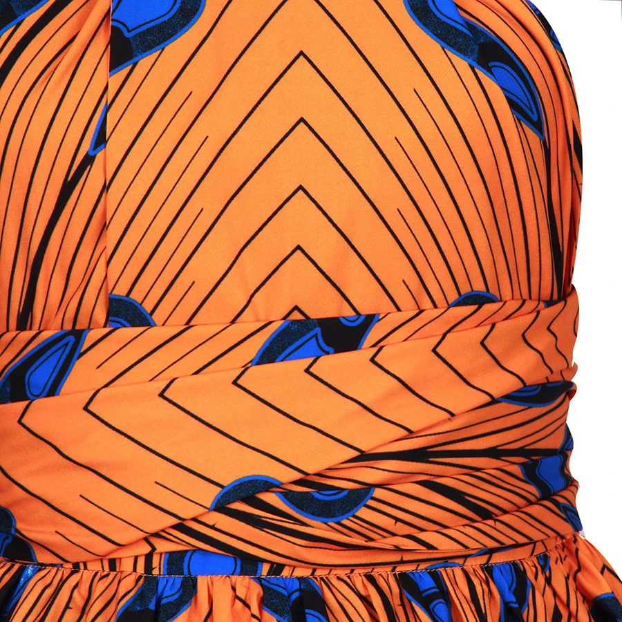 2018 Factory Wholesale African Kitenge Dress Designs
