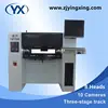 HD camera YX SMT880 electronic automaticled production line PCB LED making machine automatic vertical SMT Pick Place Machine