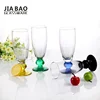 Customized Sprayed Color Stem Glass Stemware Wine Glass GB08CB5-76410C-JPY