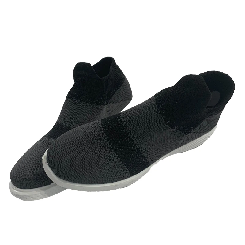 舒适飞针织织物鞋鞋面非拼接针织袜子鞋面为男士运动鞋