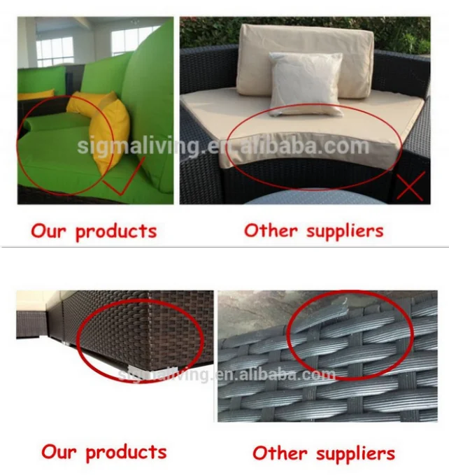 Sofas sofa bed modern wicker rattan outdoor soft furniture patio swing egg recliner chair