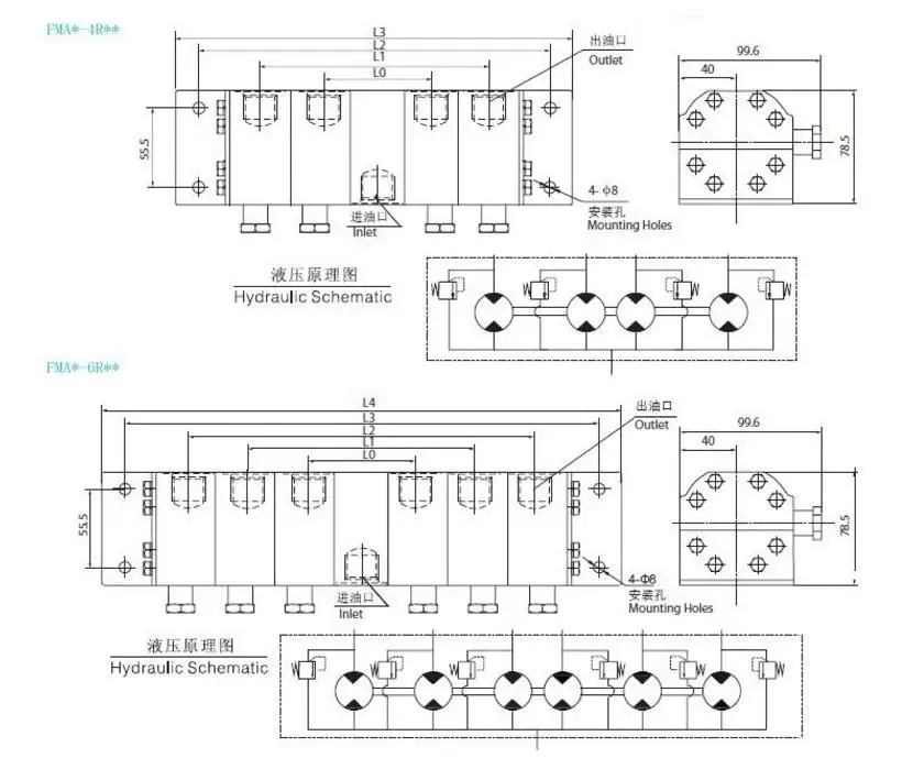 Gear Motor Type Hydraulic Flow Divider Buy Gear Motor Type Hydraulic