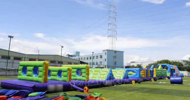 Customized Beast Inflatable Obstacle Course 5k Insane Obstacle Sport Adults Games 