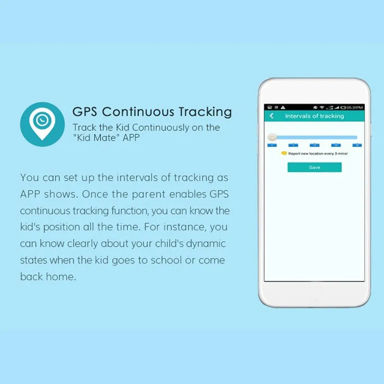 GPS watch tracker 