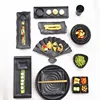 /product-detail/wholesale-japanese-style-matt-black-dinnerware-sushi-plate-melamine-plate-dinner-set-for-restaurant-62022046129.html