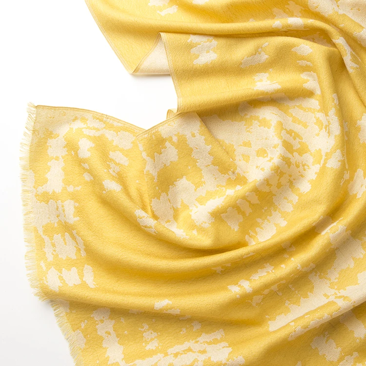 Jacquard Wool Scarf45+