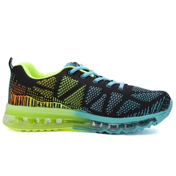 colorful running shoes
