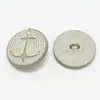 Custom logo elastic button loop make sewing button,metal loop buttons