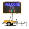 G032707 Portable GPS Tracking Remote Control Solar Powered Variable Message VMS Sign Trailer